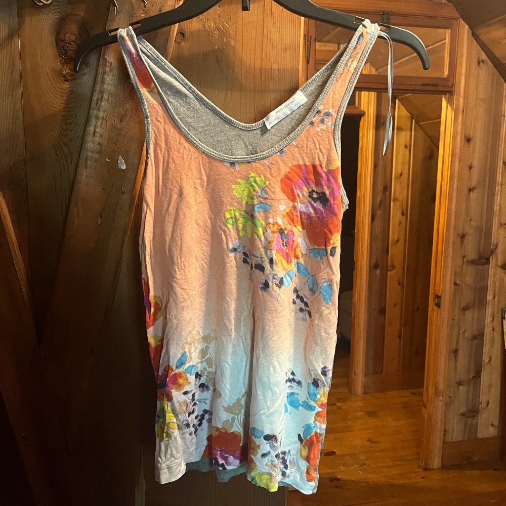 Zara floral tank top